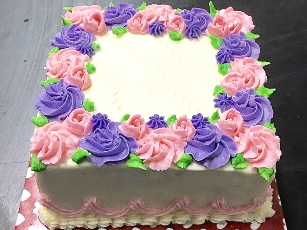 A cake with buttercream flowers made by late cake-maker Nancy Chong from Ipoh. u00e2u20acu2022 Picture via Facebook/Nancy Cake Ipoh