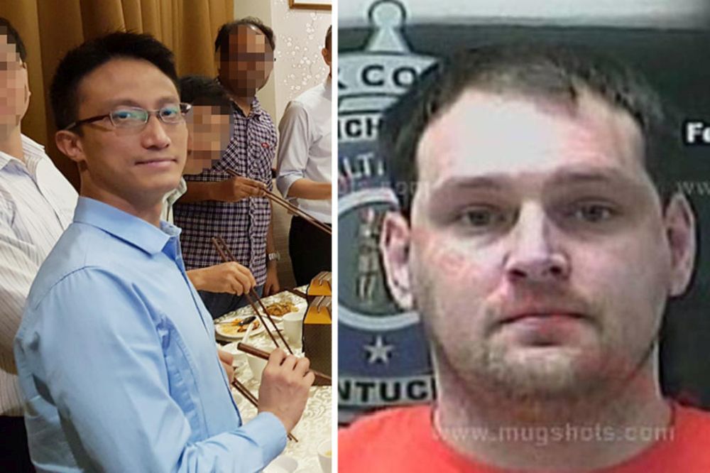 Ler Teck Siang (left) will be standing trial for drug-related charges. His boyfriend Mikhy K Farerra-Brochez was found to have leaked online the confidential information of people with HIV. u00e2u20acu201d Faith Medical Group and Mugshots.com via TODAY