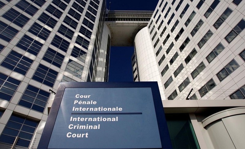 The entrance of the International Criminal Court (ICC) is seen in The Hague, Netherlands, March 3, 2011. — Reuters pic 