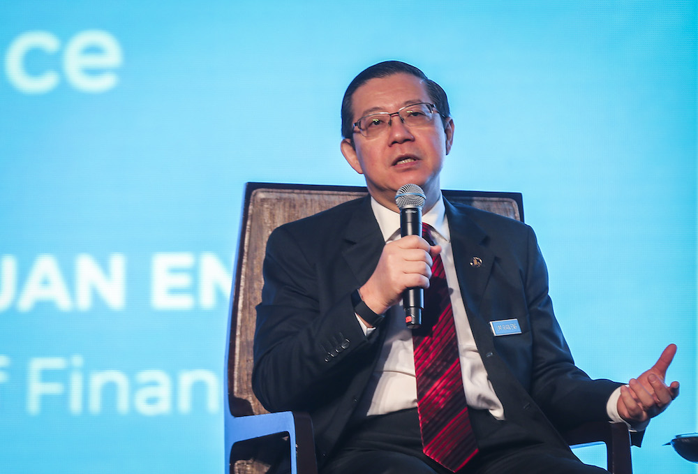 Finance Minister Lim Guan Eng speaks at the Invest Malaysia 2019 conference in Kuala Lumpur March 19, 2019. u00e2u20acu201d Picture by Firdaus Latif