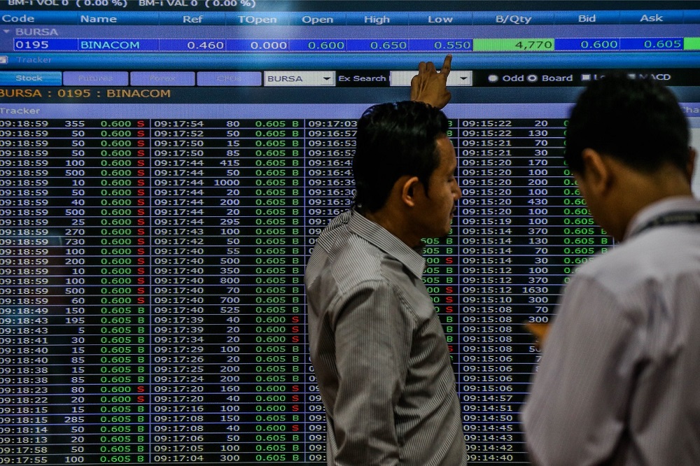 Bursa Malaysia stays lower at mid-afternoon  Money  Malay Mail