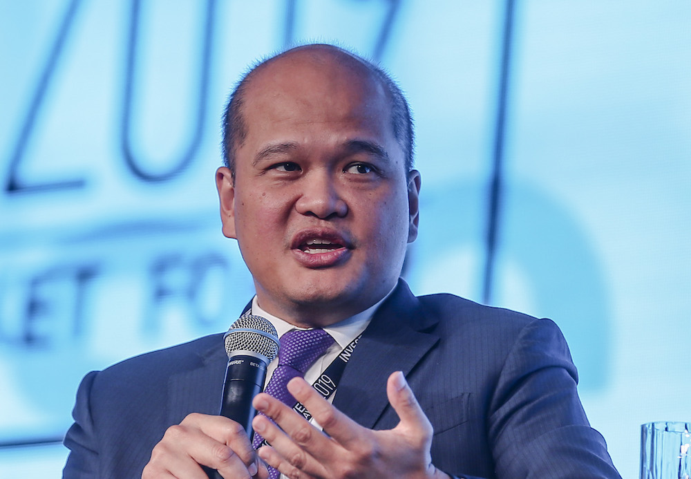 Khazanah managing director Datuk Shahril Ridza Ridzuan speaks during a panel discussion at Invest Malaysia 2019 in Kuala Lumpur March 19, 2019. u00e2u20acu201d Picture by Firdaus Latif