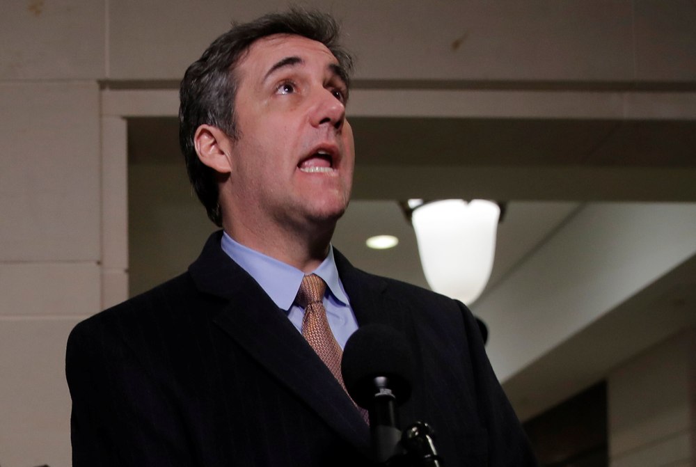 Michael Cohen speaks to reporters as he departs after testifying before a closed House Intelligence Committee hearing on Capitol Hill in Washington March 6, 2019. u00e2u20acu201d Reuters pic