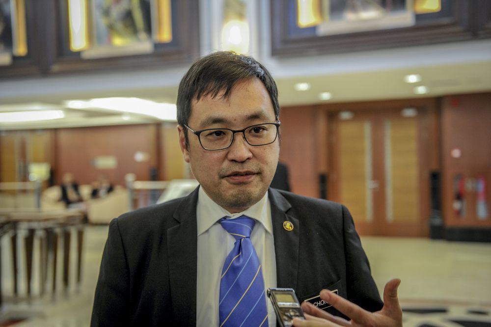 Sarawak DAP chairman Chong Chieng Jen said the state DAP wants to provide a stronger check and balance in the state assembly and to pave the way for a change in the state government in future elections. — Picture by Firdaus Latif