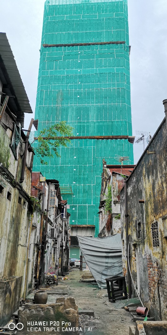 A view of the dilapidated state of Kwai Chai Hong as seen around September and October 2018. — Picture courtesy of Bai Chuan Management