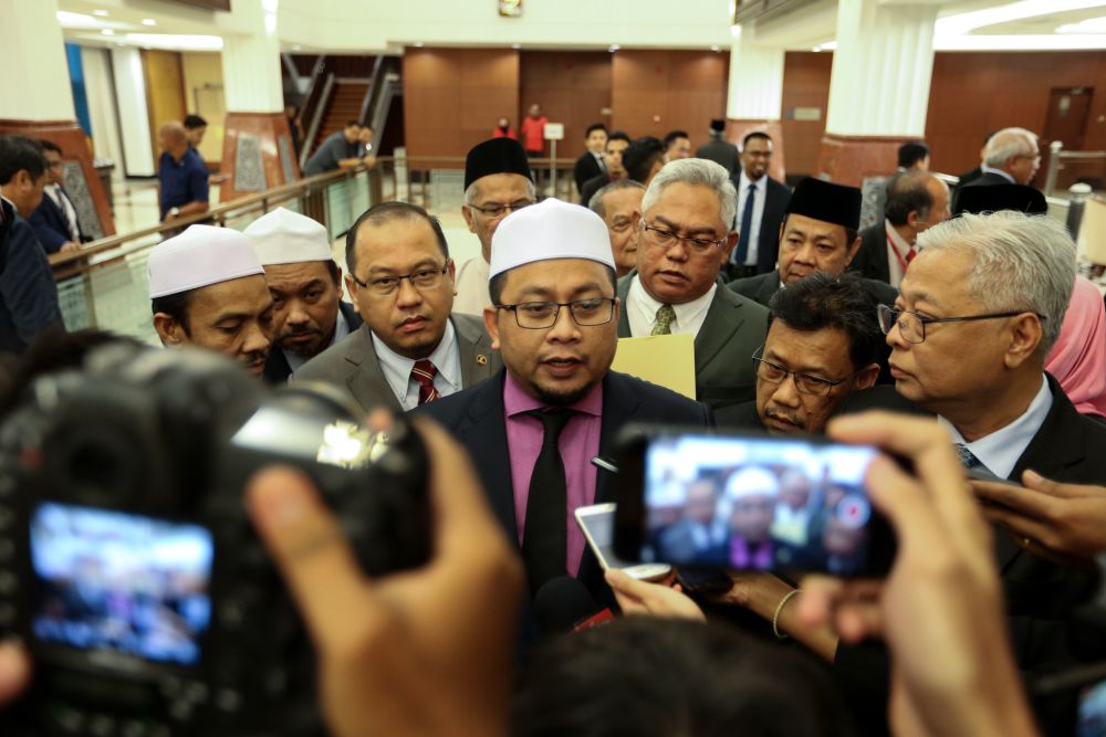 Deputy Minister in the Prime Minister’s Department (Religious Affairs) Ahmad Marzuk Shaary said Jakim will continue to monitor any insults against Islam and Prophet Muhammad on the social media. — Picture by Ahmad Zamzahuri