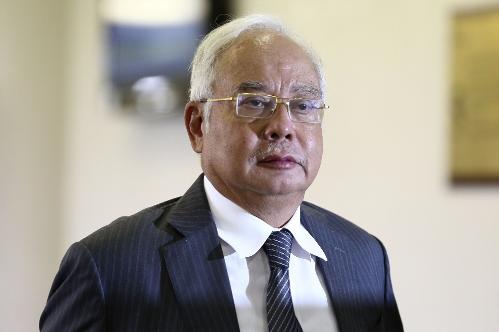 Datuk Seri Najib Razak at Kuala Lumpur Court Complex May 8, 2019. u00e2u20acu201d Picture by Yusof Mat Isa
