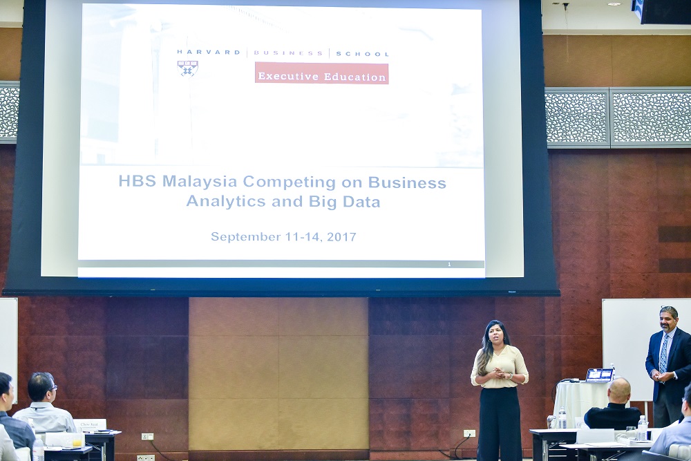 Axryd and her company first introduced the Big Data Analytics programme from Harvard Business School (HBS) Executive Education in Malaysia back in 2016. — Picture courtesy of CADS