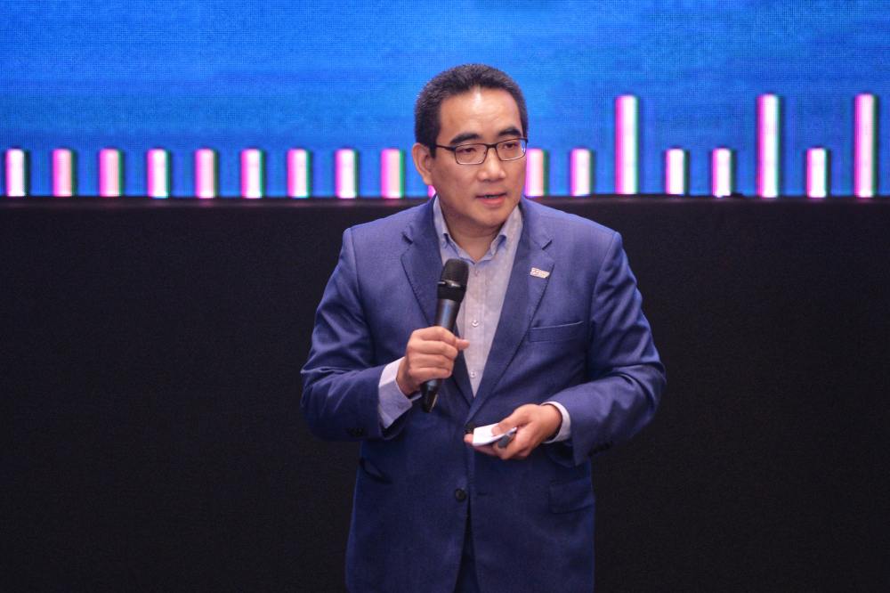 MCMC digital industry development chief officer, Gerrard, speaks during the press conference on 'Digital TV's roll-out' in Cyberjaya May 24, 2019. u00e2u20acu2022 Picture by Shafwan Zaidon 