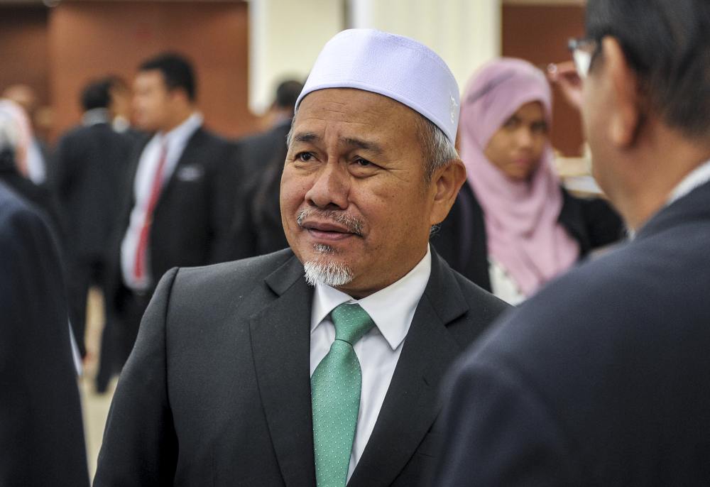 PAS deputy president Datuk Tuan Ibrahim Tuan Man is pictured at Parliament in Kuala Lumpur July 1, 2019. ― Picture by Firdaus Latif