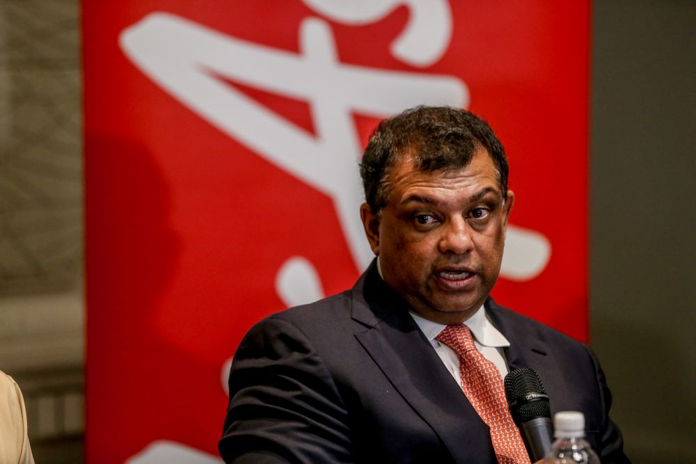Air Asia founder Tan Sri Tony Fernandes told BBC in an interview recently that he and his team are working on what he hopes will be the region’s next ‘super app’. — Picture by Firdaus Latif