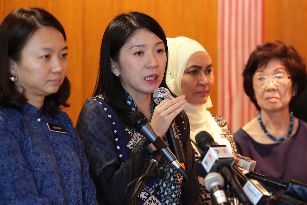 Minister Yeo Bee Yin explained that this gradual drop will eventually lead to a lack of talent absorbed into STEM-related industries. — Picture by Choo Choy May
