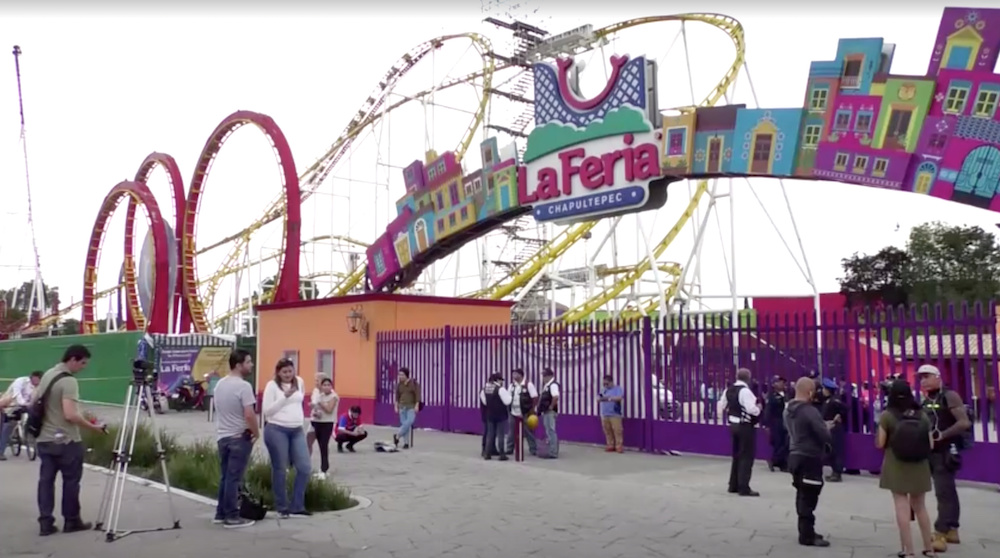 A general view of an amusement park where rollercoaster accident happened, in Mexico City September 28, 2019 in this still image taken from a video. u00e2u20acu201d Reuters TV via Reuters