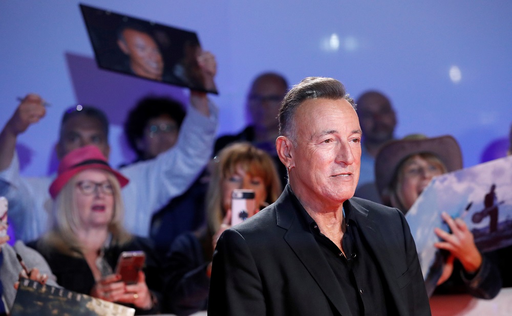 Bruce Springsteen arrives for the world premiere of ‘Western Stars’ at the Toronto International Film Festival (TIFF) in Toronto, Ontario, Canada September 12, 2019. — Reuters pic