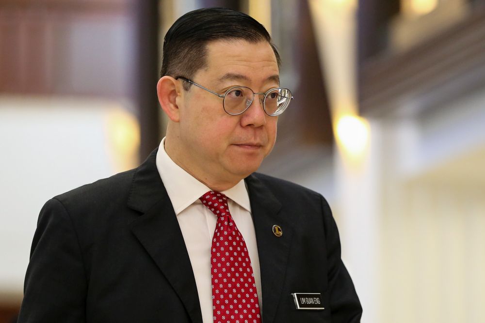 Finance Minister Lim Guan Eng is pictured at Parliament in Kuala Lumpur October 30, 2019. u00e2u20acu201d Picture by Yusof Mat Isa