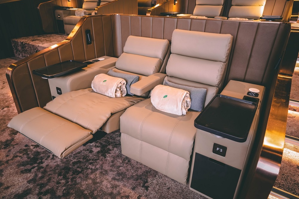  The Comfort Cabins give off a more refined and elegant sense of luxury, taking inspiration from GSC’s definitive Gold Class experience. — Picture courtesy of Golden Screen Cinemas