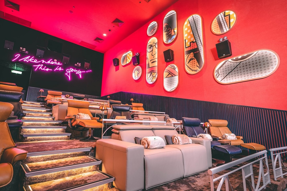 Escape Studios have a retro and homey vibe to them which is sure to keep you nice and comfy while you watch your favourite film.—Picture courtesy of Golden Screen Cinemas