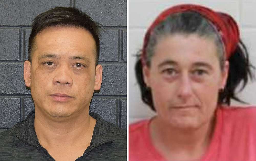 Undated combination image of Phu Tran (left) and Claire Hockridge, after they went missing in a remote area south of Alice Springs, supplied December 2, 2019. u00e2u20acu201d AAP Image/NT Police image via Reuters