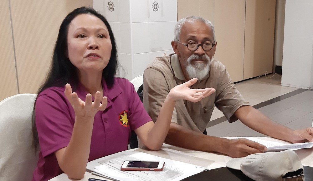 STAR president Lina Soo, speaking to reporters, says she will contest in Padungan in the coming Sarawak state election, January 2, 2020. u00e2u20acu201d Picture by Sulok Tawie