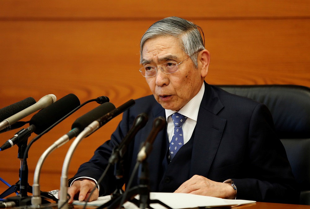 Bank of Japan Governor Haruhiko Kuroda speaks at a news conference in Tokyo January 21, 2020. u00e2u20acu201d Reuters pic