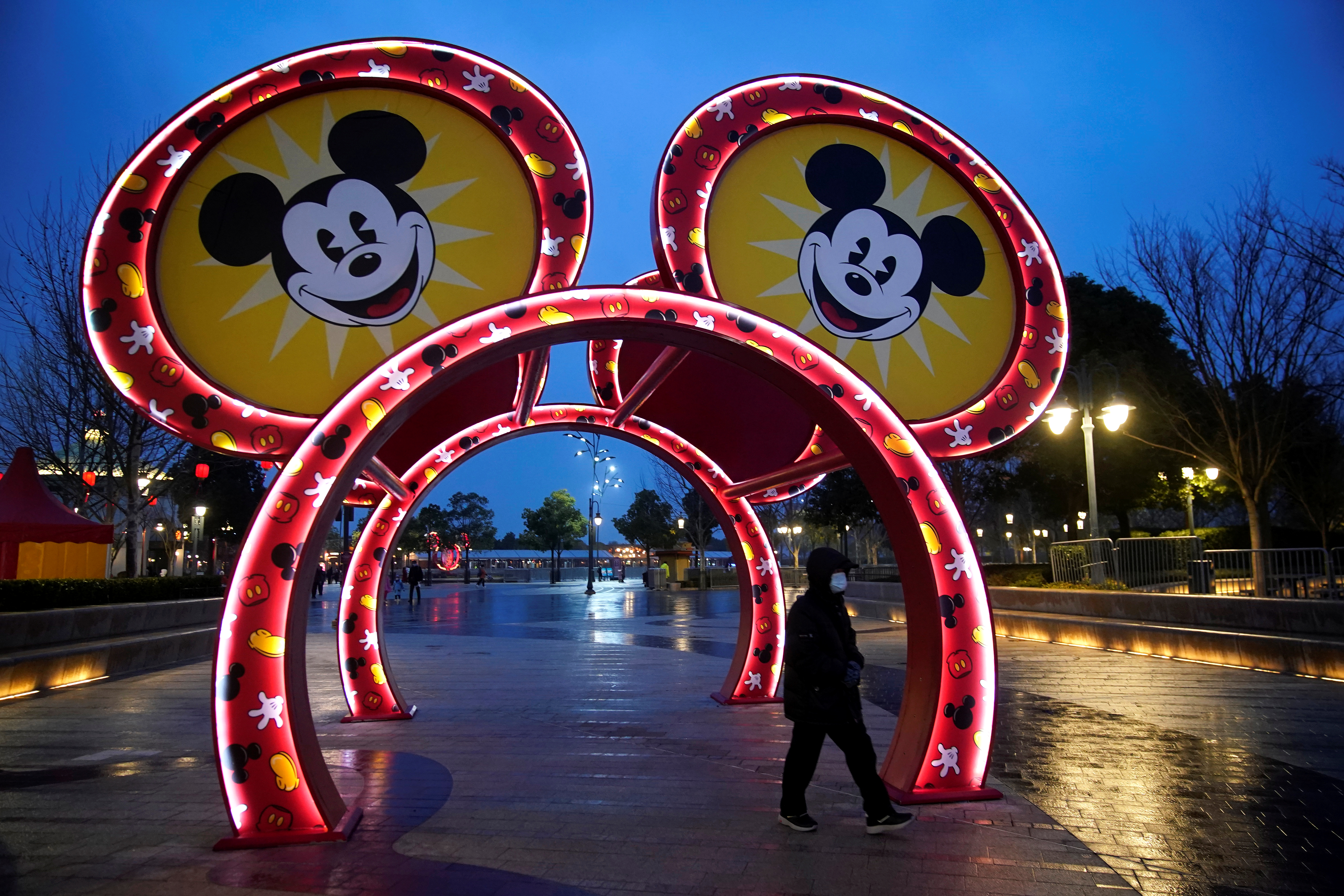 Walt Disney Co said yesterday it would lay off 32,000 workers, primarily at its theme parks. — Reuters pic