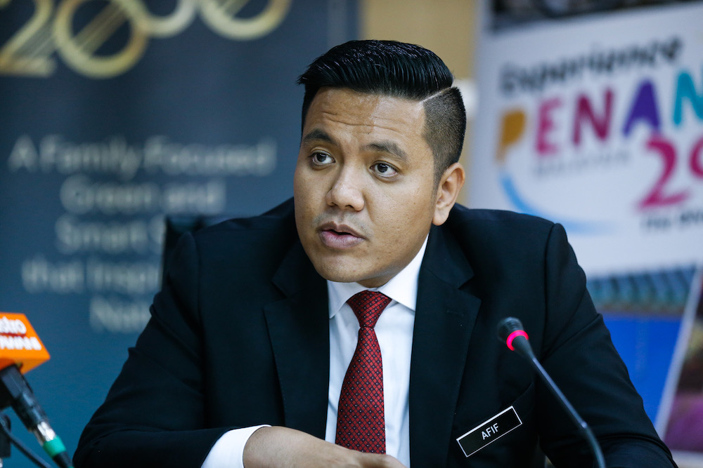 Dr Afif was previously quoted saying Pemuda Negara is an NGO that will be a platform to elevate voices from all ethnicities, especially for the youth, based on democratic principles, justice and shared prosperity. — Picture by Sayuti Zainudin