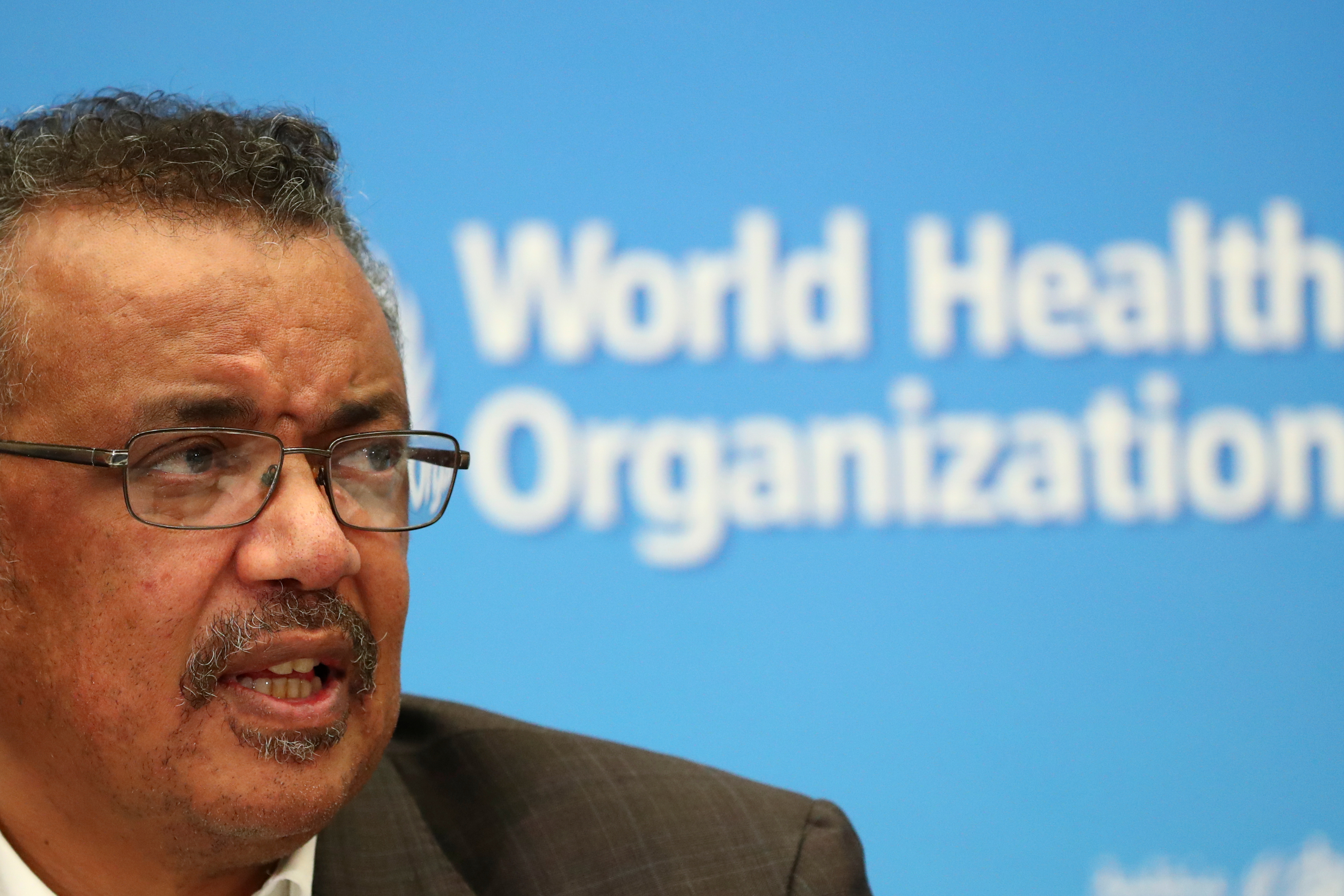 Director-General of the World Health Organization (WHO) Tedros Adhanom Ghebreyesus speaks during a news conference after a meeting of the Emergency Committee on the novel coronavirus Geneva, January 30, 2020. u00e2u20acu201d Reuters pic
