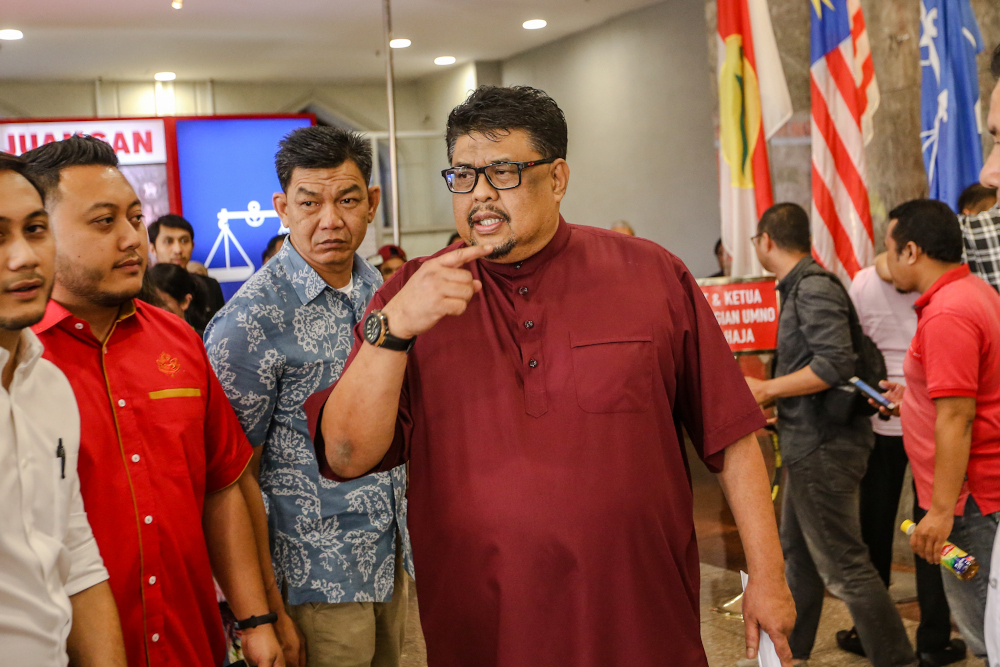 Datuk Seri Ab Rauf Yusoh is pictured at the partyu00e2u20acu2122s headquarters in Kuala Lumpur February 27, 2020. u00e2u20acu201d Picture by Firdaus Latif