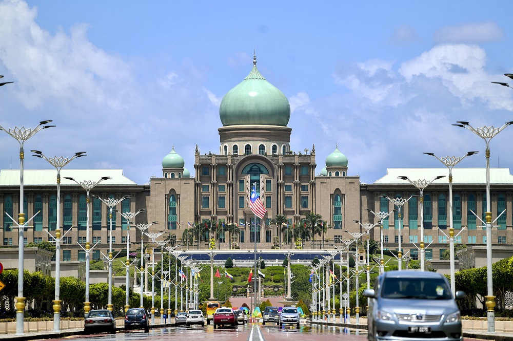 A general view of the Perdana Putra building in Putrajaya February 25, 2020. — Bernama pic
