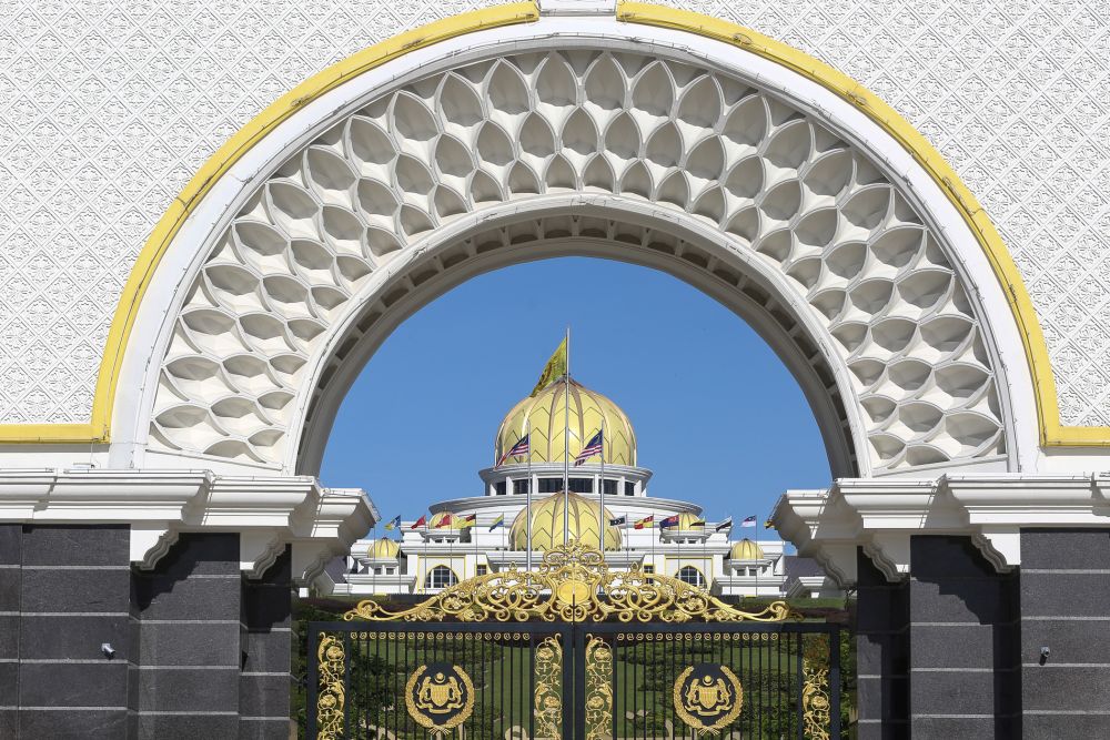 A general view of Istana Negara in Kuala Lumpur February 28, 2020. — Picture by Yusof Mat Isa