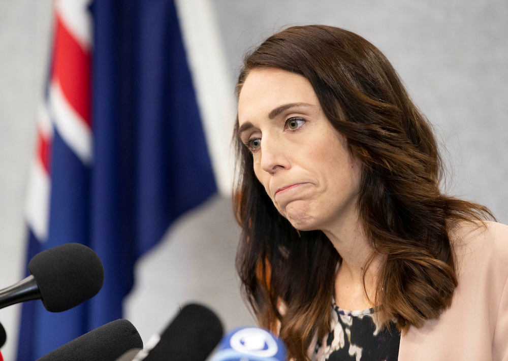New Zealand Prime Minister Jacinda Ardern during a news conference prior to the anniversary of the mosque attacks that took place the prior year in Christchurch, New Zealand March 13, 2020. u00e2u20acu201d Reuters pic