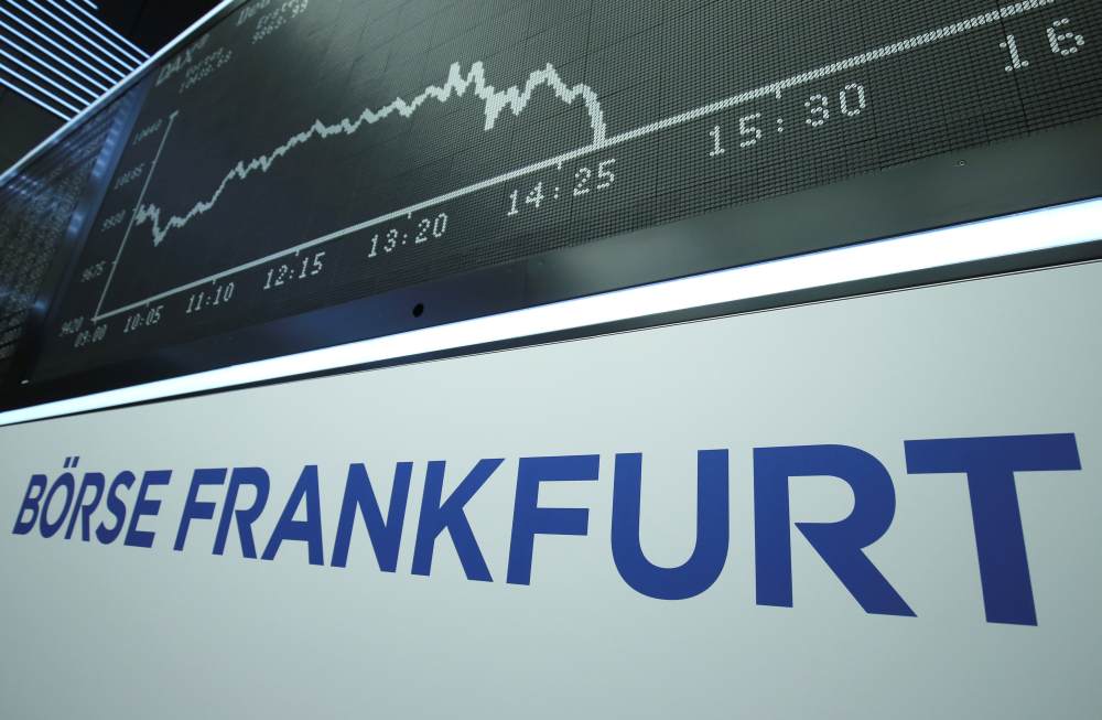 In the eurozone, Frankfurt’s DAX 30 index reversed 0.2 per cent to 15,661.78 points and the Paris CAC 40 also dropped 0.2 per cent to 6,556.57. ― Reuters pic