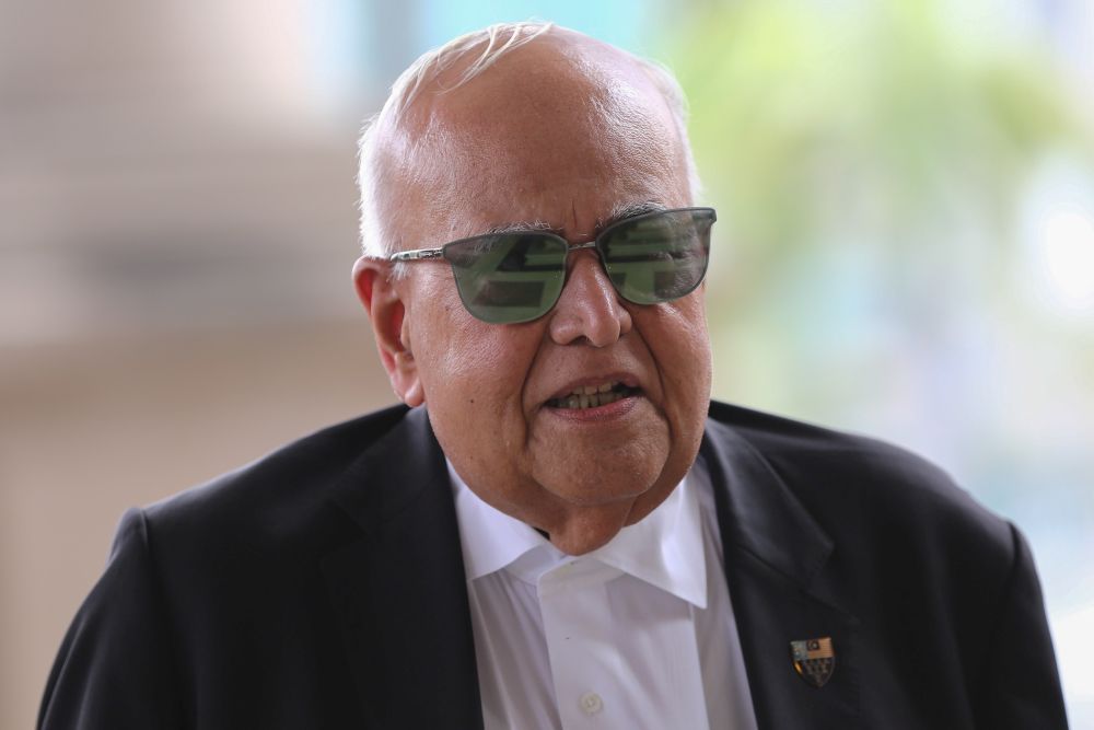 Lawyer Datuk Seri Gopal Sri Ram arrives at the Kuala Lumpur High Court March 12, 2020. u00e2u20acu201d Picture by Yusof Mat Isa