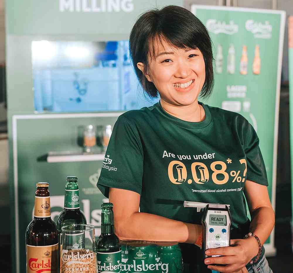 Carlsberg Malaysia’s corporate communications and corporate social responsibility director Pearl Lai hopes the campaign can drive home the message of responsible alcohol consumption. — Picture courtesy of Carlsberg Malaysia