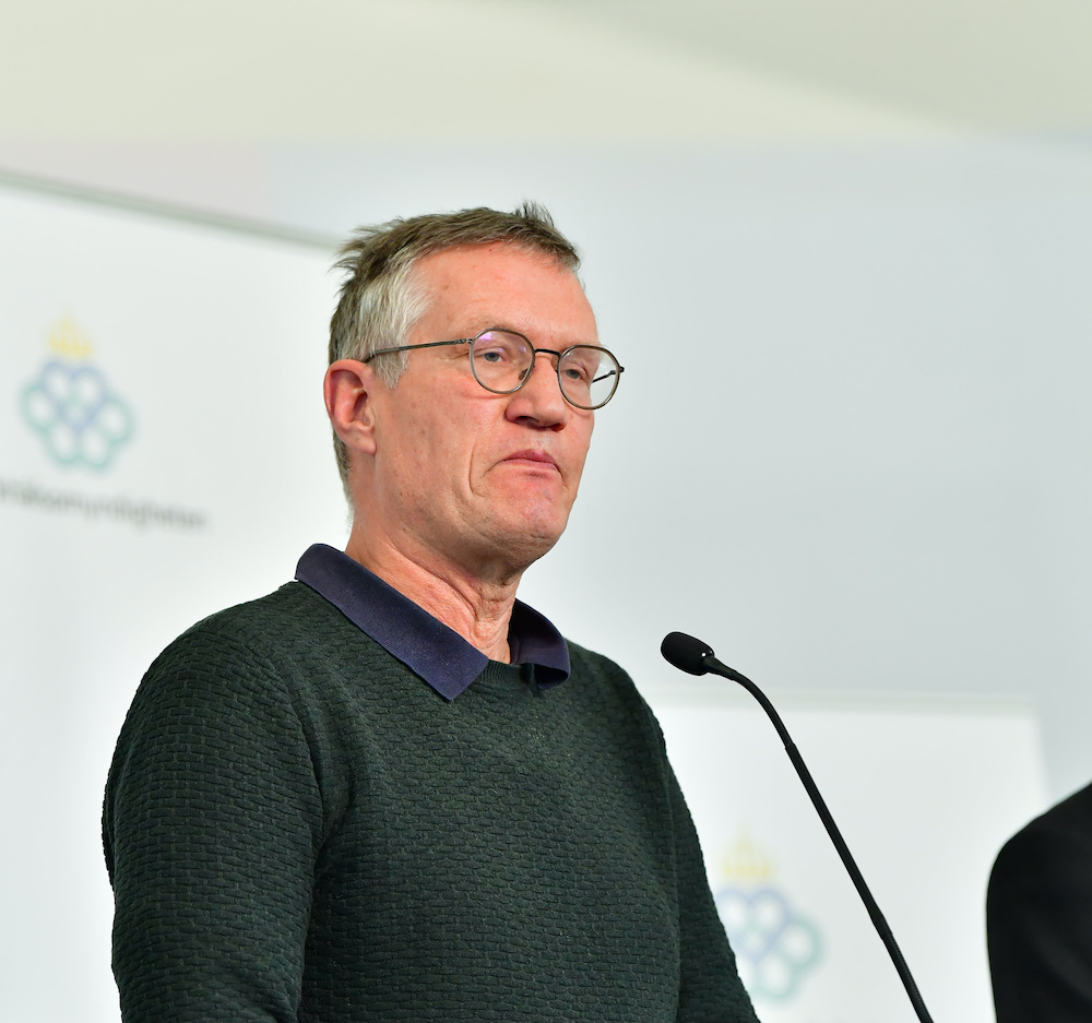 State epidemiologist Anders Tegnell of the Public Health Agency of Sweden talks during a daily news conference on the coronavirus disease (COVID-19) situation, in Stockholm April 14, 2020. u00e2u20acu201d Reuters pic