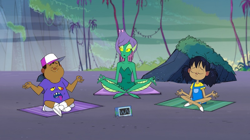 The international animation project follows surf-siblings Jan and Dean and their monster pals on a cursed beach. — Picture courtesy of Cartoon Network