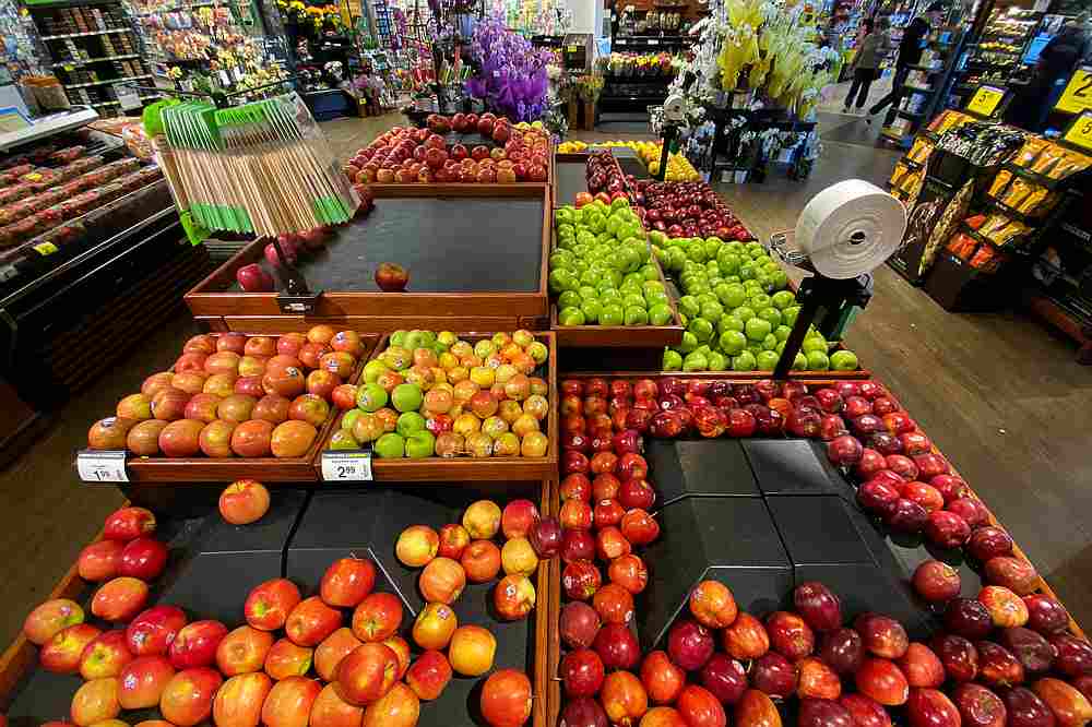 Customers browse grocery store shelves inside Kroger Co's Ralphs supermarket amid fears of the global growth of Covid-19 cases, in Los Angeles, California March 15, 2020. u00e2u20acu201d Reuters pic