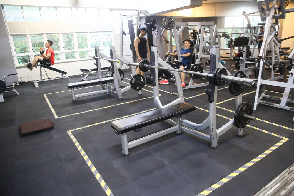 Real Fitness in Puchong resumed operations from June 15, 2020 during RMCO. u00e2u20acu201d Picture by Choo Choy May