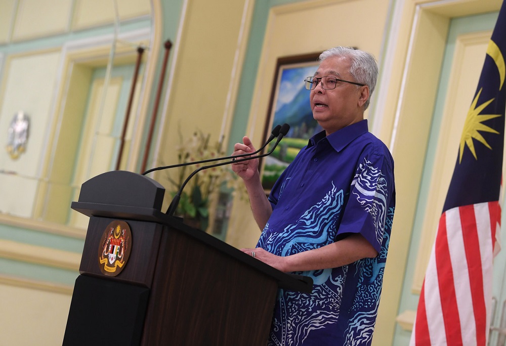 Senior Minister Datuk Seri Ismail Sabri Yaakob at a press conference in Putrajaya June 8, 2020. u00e2u20acu201d Bernama pic