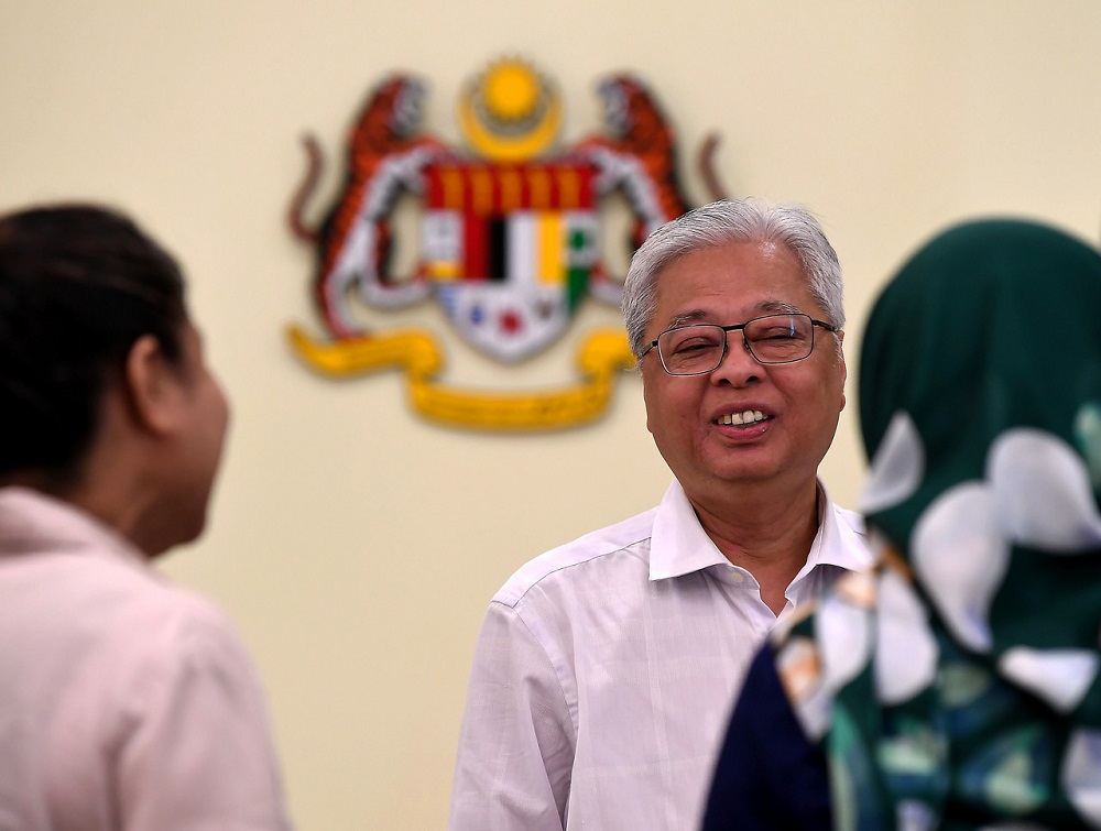 Senior Minister Datuk Seri Ismail Sabri Yaakob at a press conference in Putrajaya June 10, 2020. u00e2u20acu201d Bernama pic