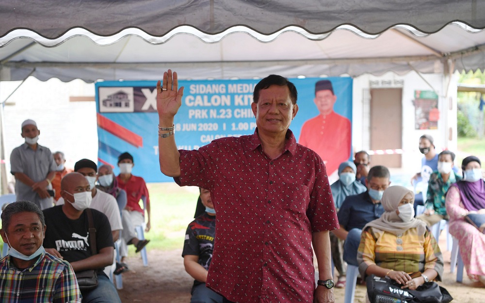 Tengku Datuk Zainul Hisham Tengku Hussin has announced his intention to contest as an independent candidate in the Chini state assembly by-election on July 4. u00e2u20acu2022 Bernama pic