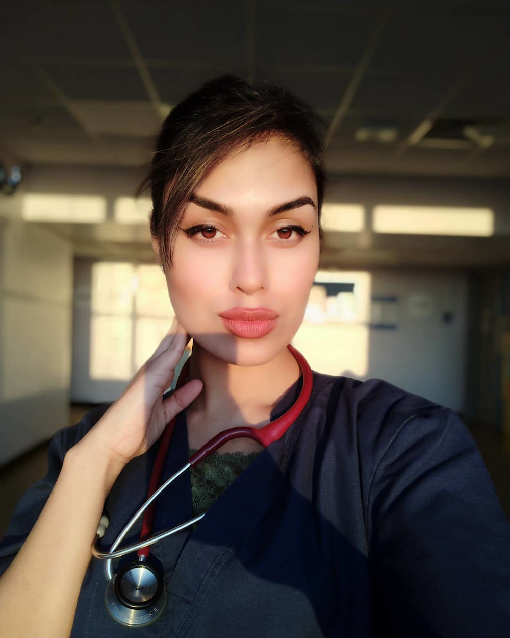Dr Bhasha Mukherjee was busy with humanitarian work abroad until the Covid-19 Pandemic hit the world and she chose to serve her country as a frontliner. — Picture from Instagram/Dr Bhasha Mukherjee