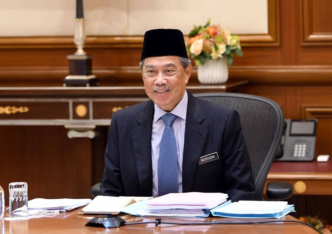 Prime Minister Tan Sri Muhyiddin Yassin returned to work in Putrajaya after completing a 14-day quarantine June 4, 2020. u00e2u20acu201d Picture via Facebook