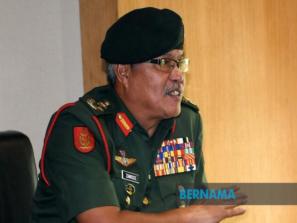 General Datuk Zamrose Mohd Zain has been appointed as the 28th Chief of Army effective today. u00e2u20acu201d Picture via Twitter/Bernama