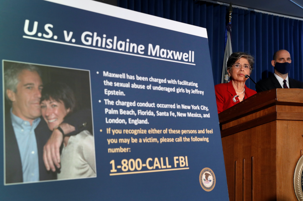 Audrey Strauss, Acting United States Attorney for the Southern District of New York announcing charges against Ghislaine Maxwell for her role in the sexual exploitation and abuse of minor girls by Jeffrey Epstein, July 2, 2020. u00e2u20acu201d Reuters pic