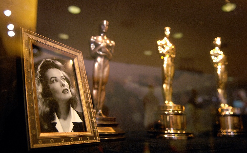 Oscars previously presented to actress Katharine Hepburn are seen at the u00e2u20acu02dcMeet the Oscars Displayu00e2u20acu2122 at the Hollywood & Highland Centre in Los Angeles February 9, 2007. u00e2u20acu201d Reuters pic