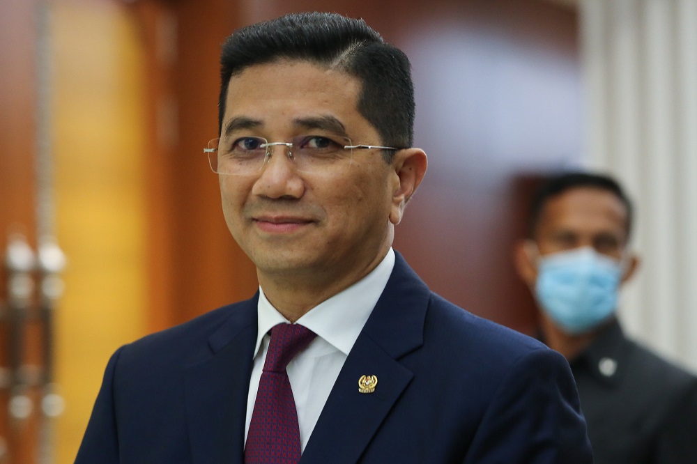 Datuk Seri Mohamed Azmin Ali said the local industry could enjoy preferential treatment through the progressive elimination and reduction of tariffs. — Picture by Yusof Mat Isa