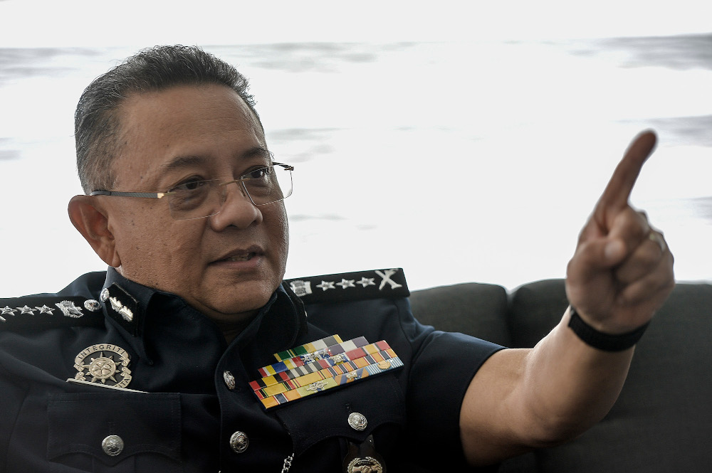 Bukit Aman Commercial Crimes Investigation Department (CCID) acting director, Commissioner Datuk Saiful Azly Kamaruddin during an interview with Malay Mail July 15, 2020. u00e2u20acu201d Picture by Shafwan Zaidon