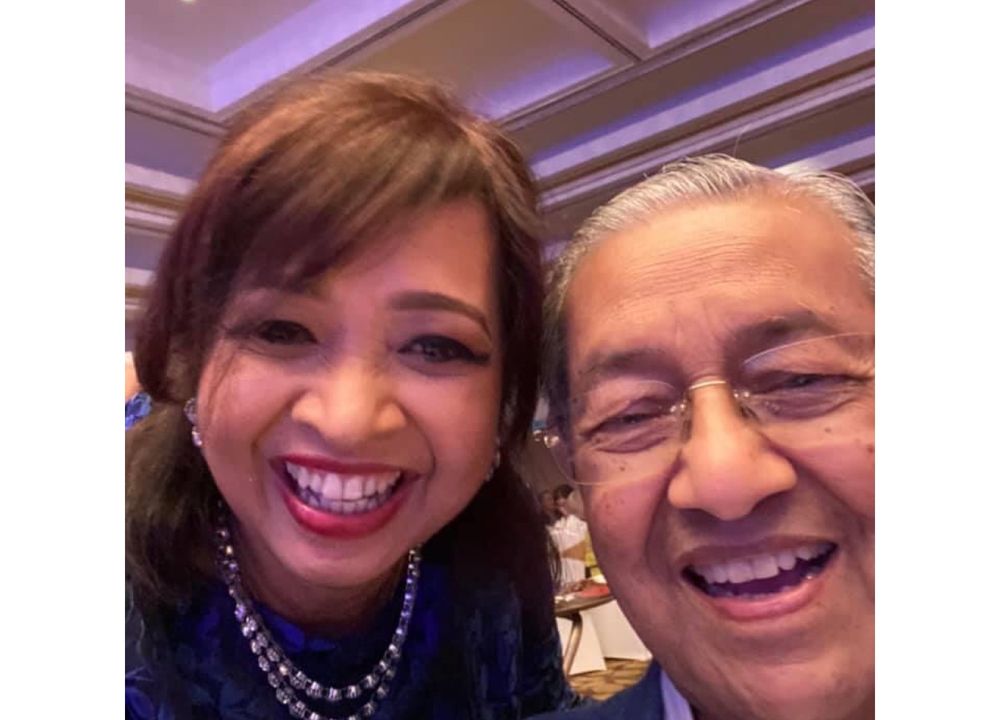 Marina said her father continues to show the wit and energy of a man in his 60s despite his age. u00e2u20acu201d Picture from Facebook/marina.mahathir
