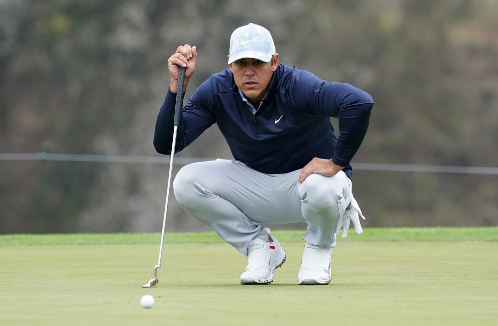 Brooks Koepka on the 10th green during the first round of the 2020 PGA Championship golf tournament at TPC Harding Park. ― Reuters pic